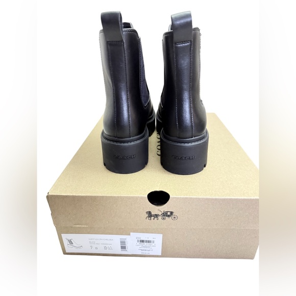 Coach Black Chelsea Boots - Picture 4 of 6
